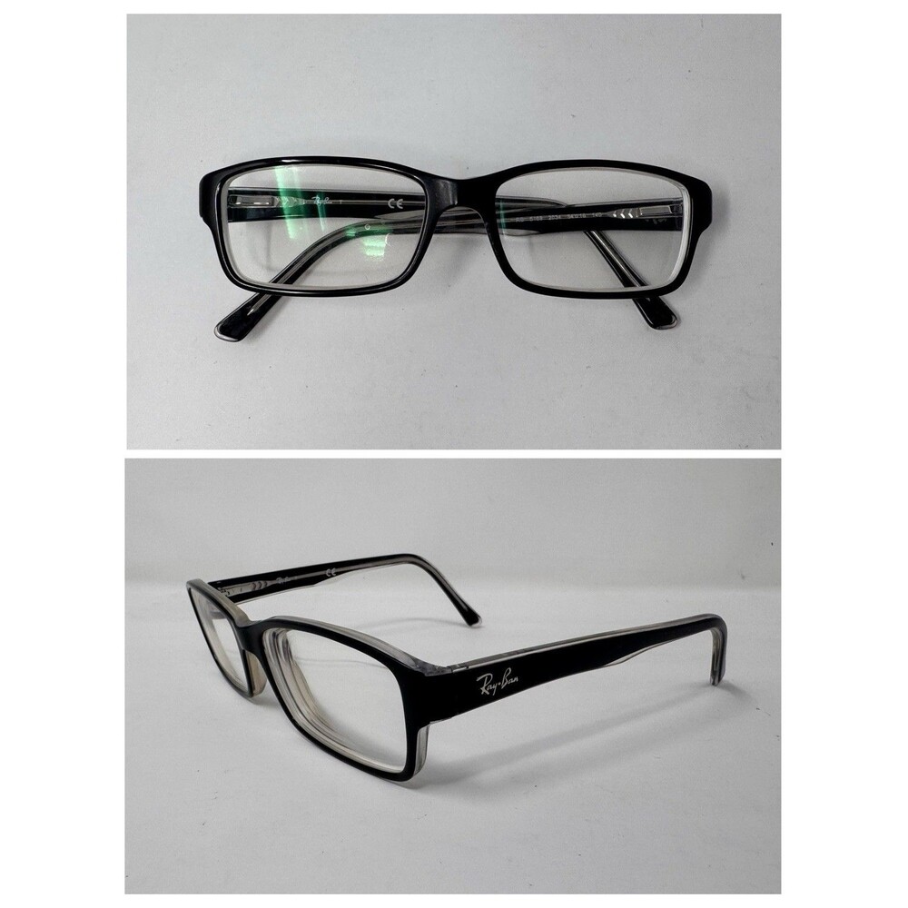 Ray-Ban RB5169 Eyeglass Frames 54 16 140 Black Clear Frames Only
